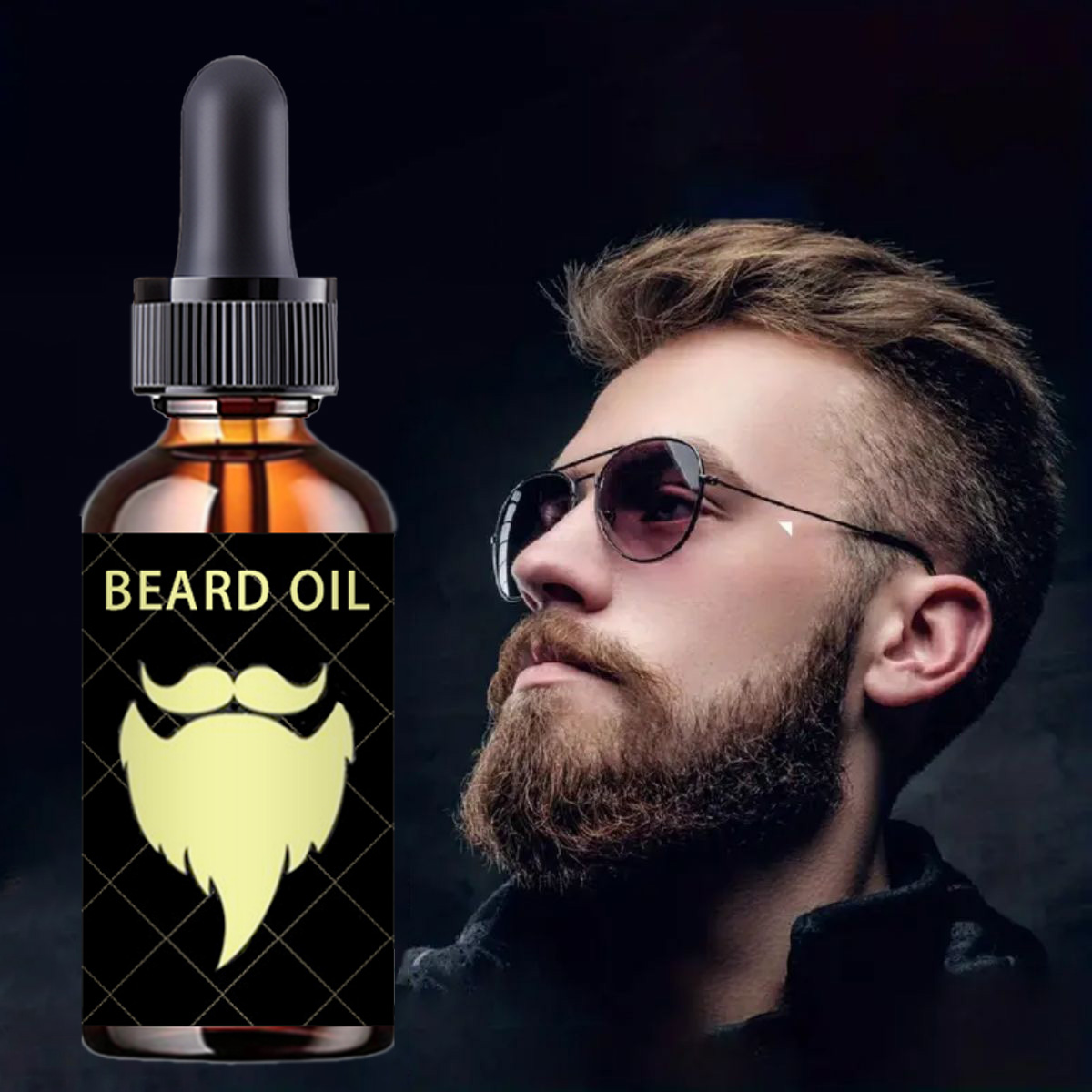 Men'S Grooming Products - 100% ธรรมชาติเร่งผมบนใบหน้า Grow Beard Essential Oil