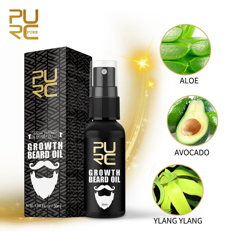 PURC Beard Growth Oil สําหรับผ - Men'S Grooming Products บทวิจารณ์และราคา