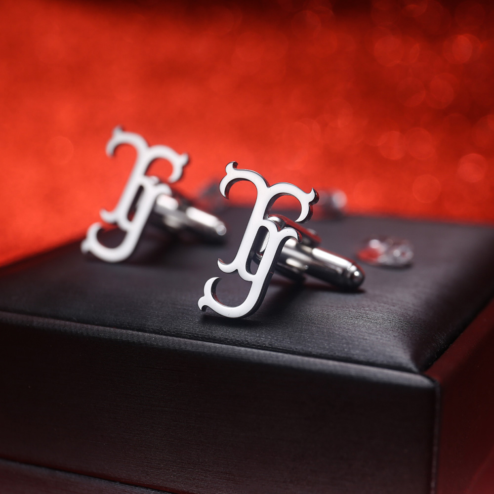 Tangula Custom Initials Cuffli - Men'S Grooming For Wedding บทวิจารณ์และราคา