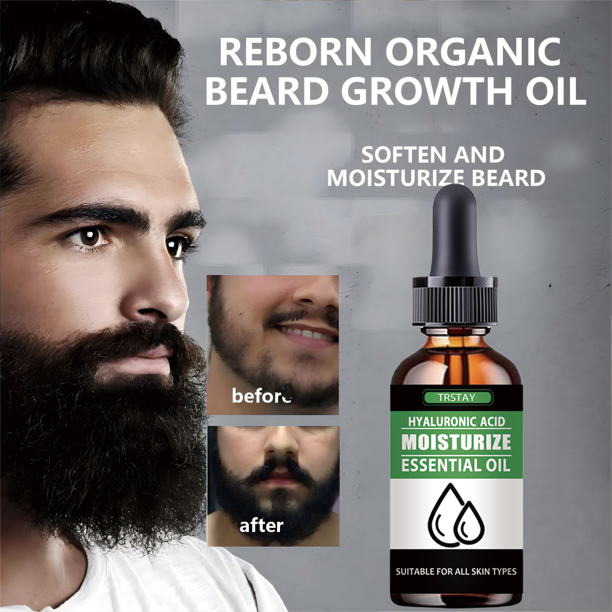 100% ธรรมชาติเร่งผมบนใบหน้า Gr - Men'S Grooming Products บทวิจารณ์และราคา